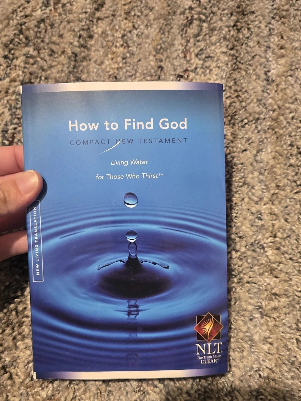 NIVT How to Find God Compact New Testament Blue Compact New Testament